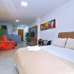 Charmoso E Bem Decorado Studio 200M Da Praia